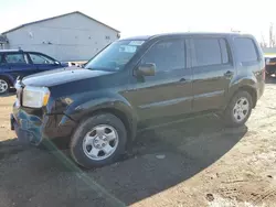 Salvage cars for sale at Portland, MI auction: 2013 Honda Pilot LX