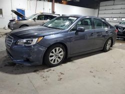 Subaru Legacy Vehiculos salvage en venta: 2015 Subaru Legacy 2.5I Premium