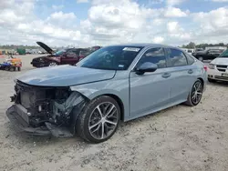 Salvage cars for sale at Houston, TX auction: 2024 Honda Civic Touring