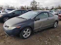 Honda salvage cars for sale: 2006 Honda Civic EX