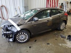 Salvage cars for sale at Mcfarland, WI auction: 2012 Ford Focus Titanium