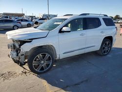 2019 GMC Acadia Denali en venta en Grand Prairie, TX