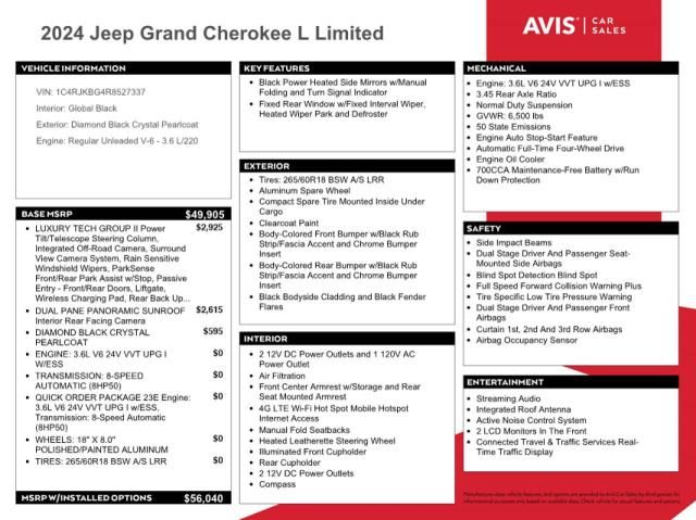 2024 Jeep Grand Cherokee L Limited