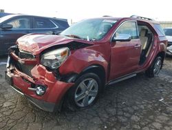 Vehiculos salvage en venta de Copart Woodhaven, MI: 2015 Chevrolet Equinox LTZ