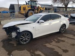 Salvage cars for sale at Albuquerque, NM auction: 2015 Lexus GS 350