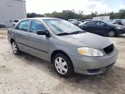 Salvage cars for sale from Copart Jacksonville, FL: 2004 Toyota Corolla CE