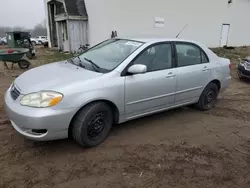 Carros con título limpio a la venta en subasta: 2005 Toyota Corolla CE