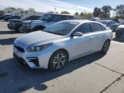 Salvage cars for sale at Sacramento, CA auction: 2021 KIA Forte FE