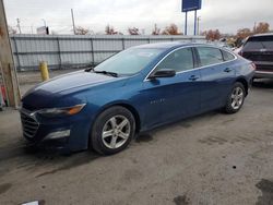 Chevrolet Malibu ls salvage cars for sale: 2019 Chevrolet Malibu LS