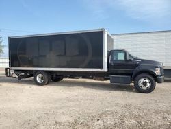 Salvage trucks for sale at Mercedes, TX auction: 2017 Ford F650 Super Duty