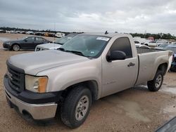 Salvage cars for sale from Copart Houston, TX: 2009 GMC Sierra C1500