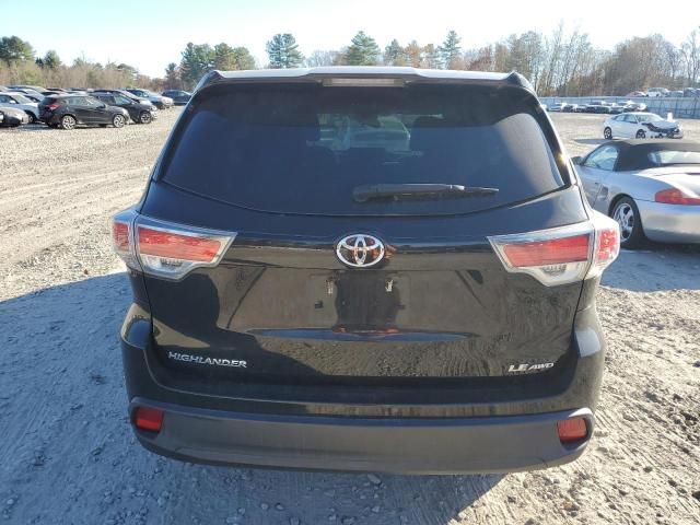 2015 Toyota Highlander LE