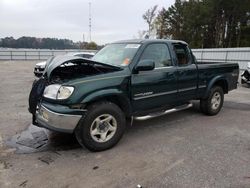 Salvage cars for sale at Dunn, NC auction: 2001 Toyota Tundra Access Cab Limited