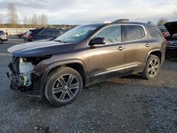 Salvage cars for sale from Copart Arlington, WA: 2018 GMC Acadia Denali