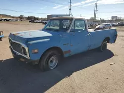 Chevrolet c/k1500 salvage cars for sale: 1971 Chevrolet C-10