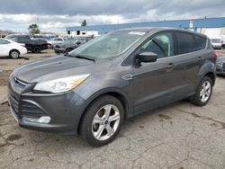 Ford salvage cars for sale: 2016 Ford Escape SE