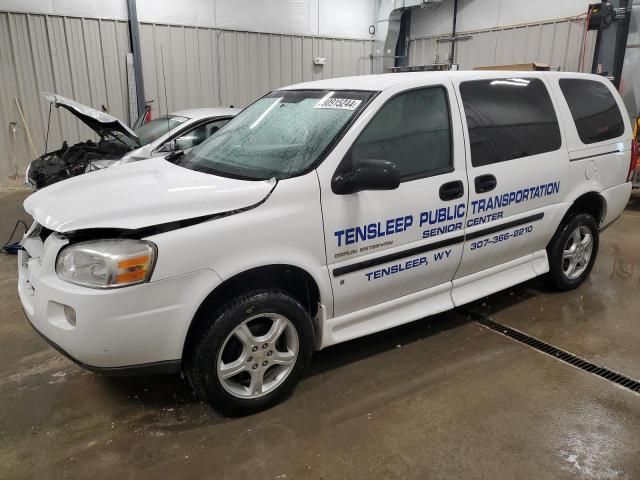 2008 Chevrolet Uplander Incomplete