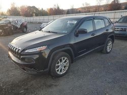 Salvage cars for sale at Grantville, PA auction: 2017 Jeep Cherokee Sport