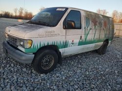 Salvage trucks for sale at Barberton, OH auction: 1995 Ford Econoline E150 Van