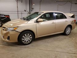 Toyota Vehiculos salvage en venta: 2012 Toyota Corolla Base