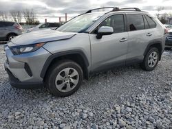 Salvage cars for sale at Barberton, OH auction: 2019 Toyota Rav4 LE