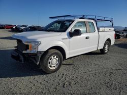 Ford salvage cars for sale: 2018 Ford F150 Super Cab