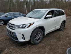 Toyota Highlander se salvage cars for sale: 2018 Toyota Highlander SE