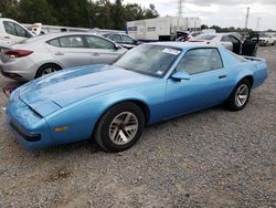 Salvage cars for sale at Riverview, FL auction: 1989 Pontiac Firebird