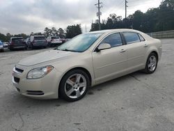 Chevrolet salvage cars for sale: 2012 Chevrolet Malibu 3LT