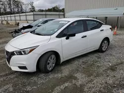 Salvage cars for sale at Spartanburg, SC auction: 2020 Nissan Versa S