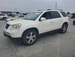 GMC salvage cars for sale: 2012 GMC Acadia SLT-1