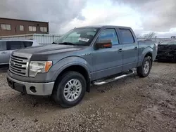 Salvage cars for sale from Copart Kansas City, KS: 2013 Ford F150 Supercrew