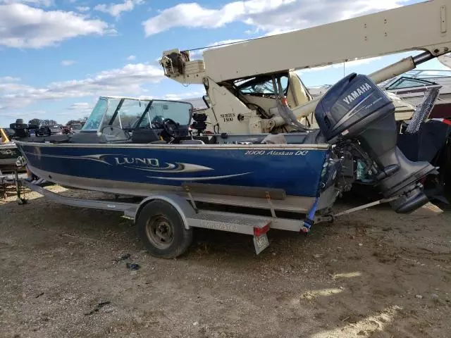 2010 Lund Boat With Trailer