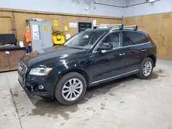 Salvage cars for sale at Kincheloe, MI auction: 2017 Audi Q5 Premium