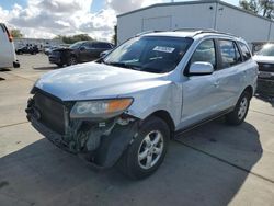 Hyundai salvage cars for sale: 2007 Hyundai Santa FE GLS