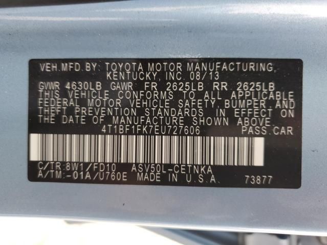 2014 Toyota Camry L