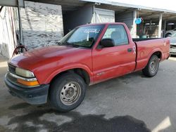 Chevrolet salvage cars for sale: 2002 Chevrolet S Truck S10