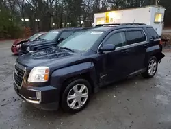 Salvage cars for sale at North Billerica, MA auction: 2017 GMC Terrain SLE