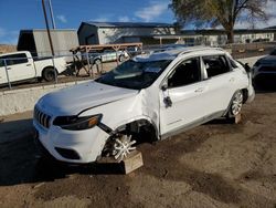 Salvage cars for sale at Albuquerque, NM auction: 2019 Jeep Cherokee Latitude