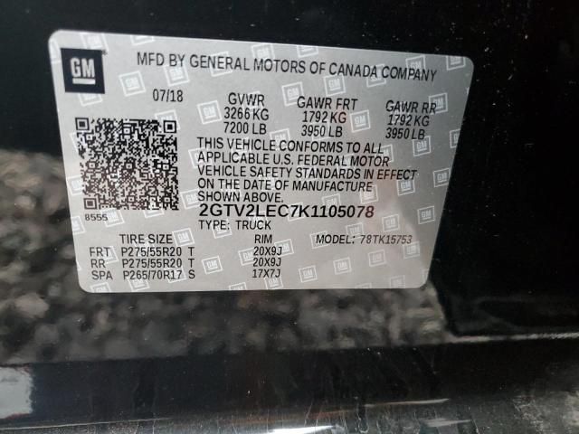 2019 GMC Sierra Limited K1500