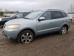 Salvage cars for sale at Columbia Station, OH auction: 2008 Hyundai Santa FE SE