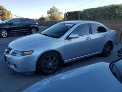 Salvage cars for sale at San Martin, CA auction: 2005 Acura TSX