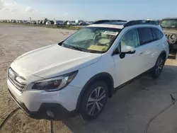 Salvage cars for sale at Riverview, FL auction: 2018 Subaru Outback 3.6R Limited