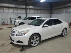 Salvage cars for sale at Des Moines, IA auction: 2013 Chevrolet Malibu LTZ