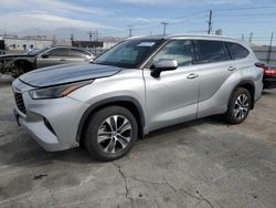 Toyota salvage cars for sale: 2022 Toyota Highlander Hybrid XLE