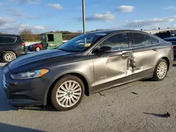 Salvage cars for sale at Lebanon, TN auction: 2016 Ford Fusion SE Hybrid