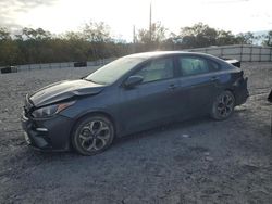 Salvage cars for sale at Cartersville, GA auction: 2021 KIA Forte FE