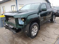 Salvage cars for sale from Copart Pekin, IL: 2016 GMC Canyon SLE