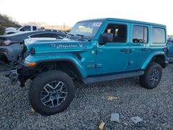 Salvage cars for sale at Reno, NV auction: 2024 Jeep Wrangler Sahara