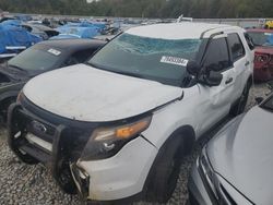 Ford salvage cars for sale: 2015 Ford Explorer Police Interceptor